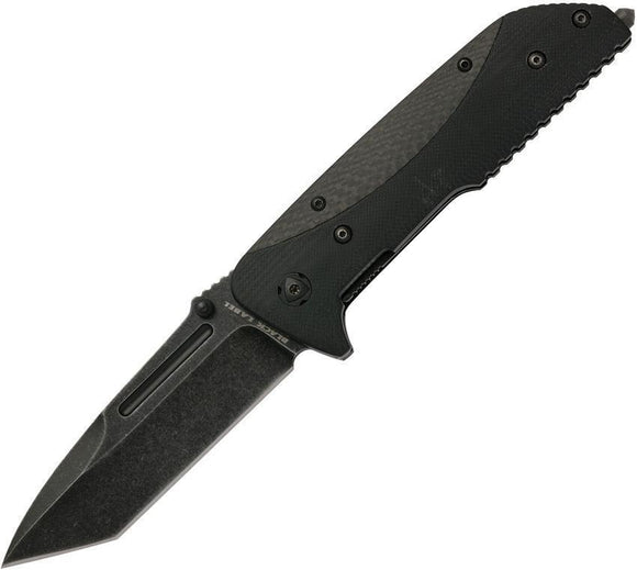 Browning Eradicate Linerlock Black G10 Handle Folding Tanto Blade Knife