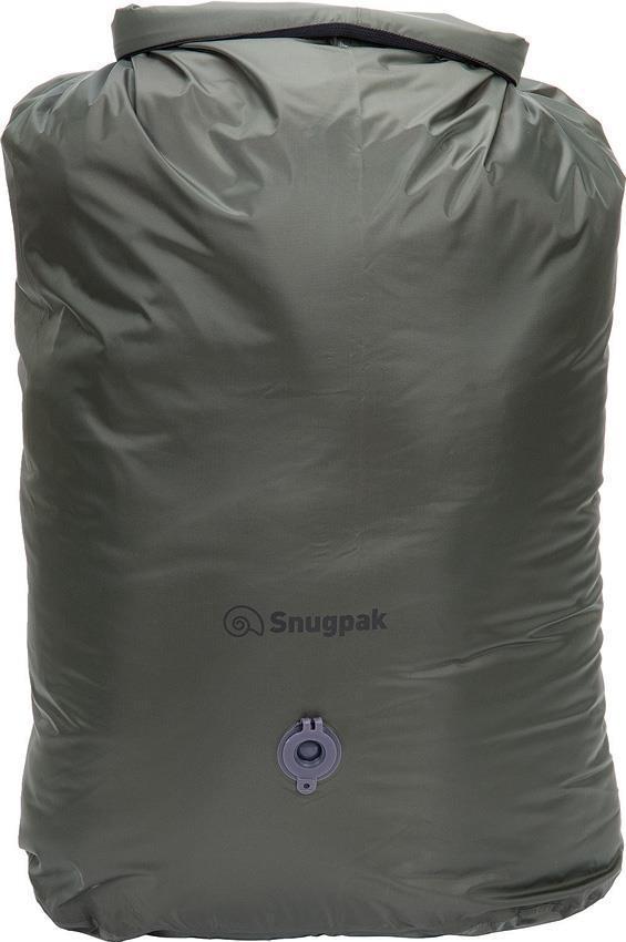 Snugpak Dri-Sak with Air Valve 40L Nylon OD Green Waterproof Closure