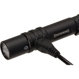 Browning MicroBlast LED Light USB Rechargeable Battery Black Flashlight 2125