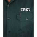CRKT CEO Folding Knife Linerlock Black GRN AUS-8 Stainless Spear Point 7097K