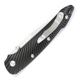 Kizer Sliver Black Linerlock Aluminum S35VN Folding Knife 4419a4