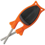 The Block Knife Sharpener Orange and Black - block02