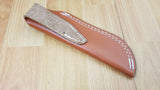 Genuine Large Brown Leather Knife Sheath Fits 7-8" & Mora Companion 1171