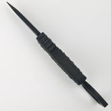 Toor Knives Viper Fixed Blade Knife Shadow Black G10 D2 Steel w/ Sheath 5394