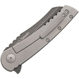 Ontario Carter Prime Titanium Framelock D2 Tool Steel Folding EDC Knife 8875