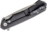 Case Cutlery Kinzua Framelock Black S35Vn Folding Knife 64665
