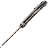 Kansept Knives Spirit  Gray Carbon Fiber Titanium S35Vn Folding Knife 1002a7