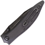 Steel Will Gienah Linerlock Black G10 Folding D2 Steel Pocket Knife F5318
