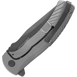 Kershaw Seguin Folding Knife Framelock Stainless 8Cr13MoV Clip Pt Blade 3490X