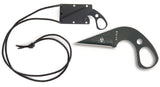 Ka-Bar TDI LDK Last Ditch Law Enforcement Boot Neck Black Stainless Fixed Blade Knife 1478