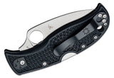 Spyderco LeafJumper Lockback Black FRN Folding VG-10 Drop Pt Pocket Knife 262PBK