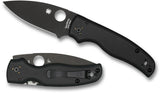 Spyderco Shaman Stainless Black Blade CPM S30V G10 Folding Knife 229GPBK