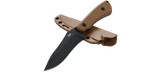 CRKT Ramadi Coyote Brown Fixed Blade Knife + Sheath 2083