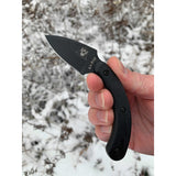 Ka-Bar TDI Ladyfinger Black Neck Knife 1494