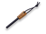 Joker Ember Bushcraft Curly Birch Wood 14C28N Fixed Blade Survival Knife RCL122P