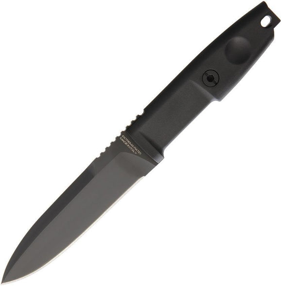 Extrema Ratio Scout 2 Black Bohler N690 Stainless Spear Pt Fixed Knife 
