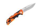Buck Pursuit Pro Small Folding Lockback Knife Black/Orange (3" S35VN Drop Point) BU661ORS