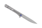 Buck Cavalier Framelock Carbon Fiber/Aluminum Folding 7Cr17 Pocket Knife 264GYS