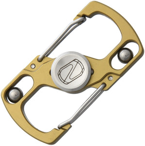 Stedemon Knives Z05 Ti Gold Key Chain Hand Fidget Spinner