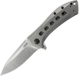 ZERO TOLERANCE 0801Ti Rexford Titanium Handle S35VN FLIPPER Knife