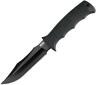 SOG SEAL PUP ELITE Fixed Plain 4.85" Clip Pt Blade Black Handle Knife E37SNCP