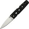 Cold Steel Hold Out II Serrated Lockback Folding Blade Black Handle Knife 11HCLS