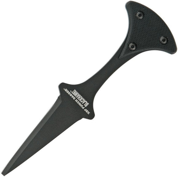 Blackhawk XSF Micro Plain Edge Fixed Blade Black Handle Neck Knife