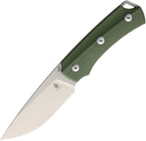 KIZER 8" T2 Task 2 Ulrich Hennecke Green G10 Fixed Blade Knife - 1021A2