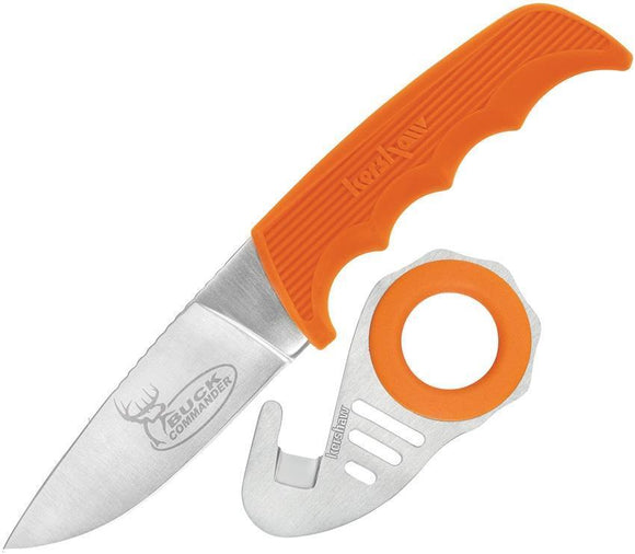 Kershaw Buck Commander Antelope Hunter Orange Fixed Blade Knife
