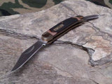Schrade Old Timer Minuteman 2 Blade Folding Delrin Pocket Knife - 104OT