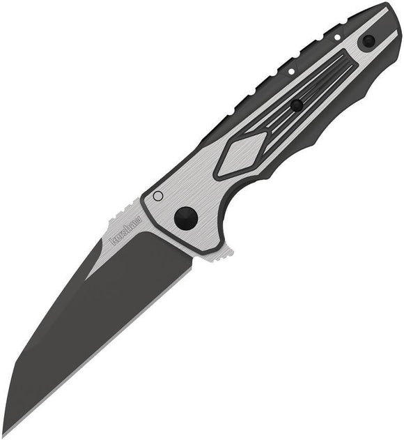 Kershaw Deadline Framelock Stainless Handle Black PVD Folding Blade Knife