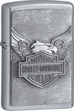 Zippo Lighter Harley Davidson Motorcycles Iron Eagle Windproof USA