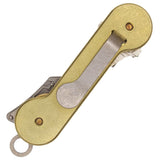 KeyBar Brass Body Car Garage & House Key Holder Made in USA KBR221