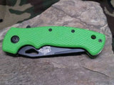 Master Folding Spring Assisted Knife Green - A003GN