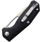 Kizer Cutlery Kesmec Linerlock Black G10 Folding Knife 4461n1