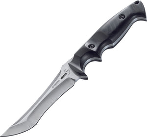 Boker Plus Rampage 9.5" Stainless Full Tang Fixed Blade Black Micarta Knife