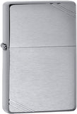 Zippo Lighter Brushed Chrome Windproof USA