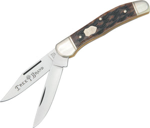 Boker Copperhead Classic Appaloosa Bone Tree Brand Folding Pocket Knife 