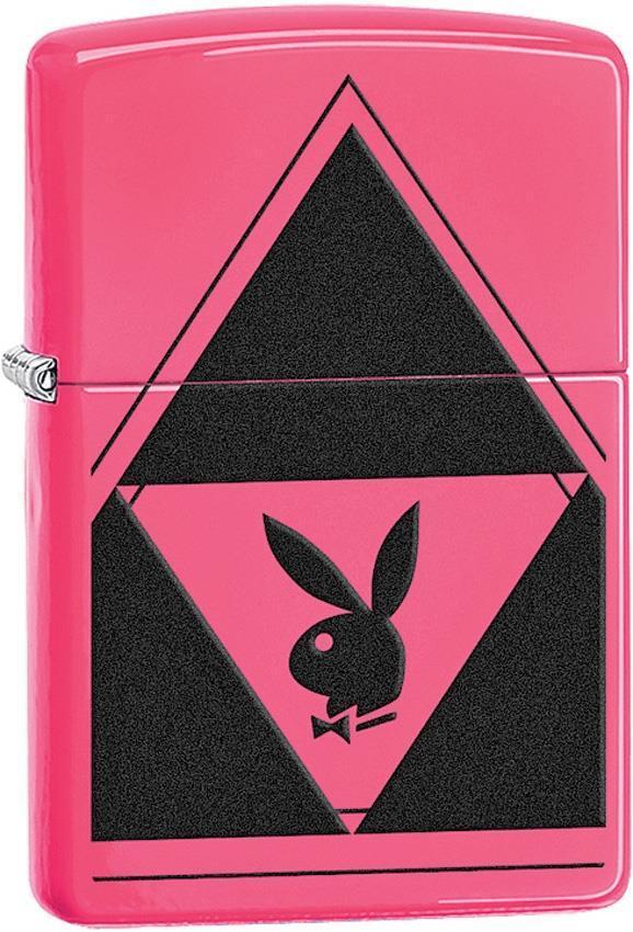Zippo Lighter Pink Playboy Bunny Windproof USA New