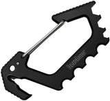 Kershaw Jens Black Oxide Coated Carabiner Camping Multipurpose Tool EDC