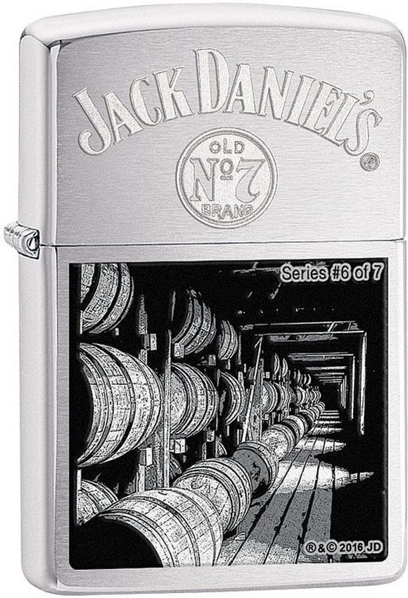 Zippo Lighter Jack Daniels Scene Series 6 Windproof USA New