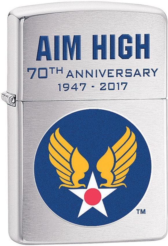 Zippo Lighter Air Force Hap Arnold Wings United States 70th Anniversary Windproof USA New