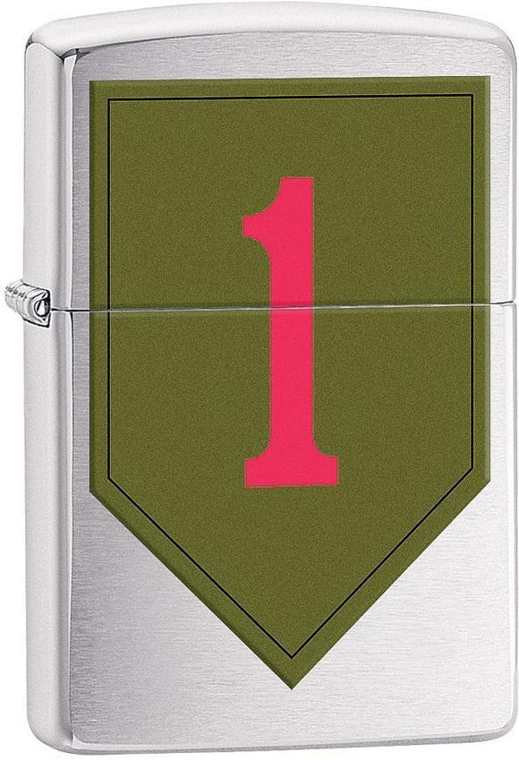 Zippo Lighter US Army 1st Infantry United States Windproof USA New