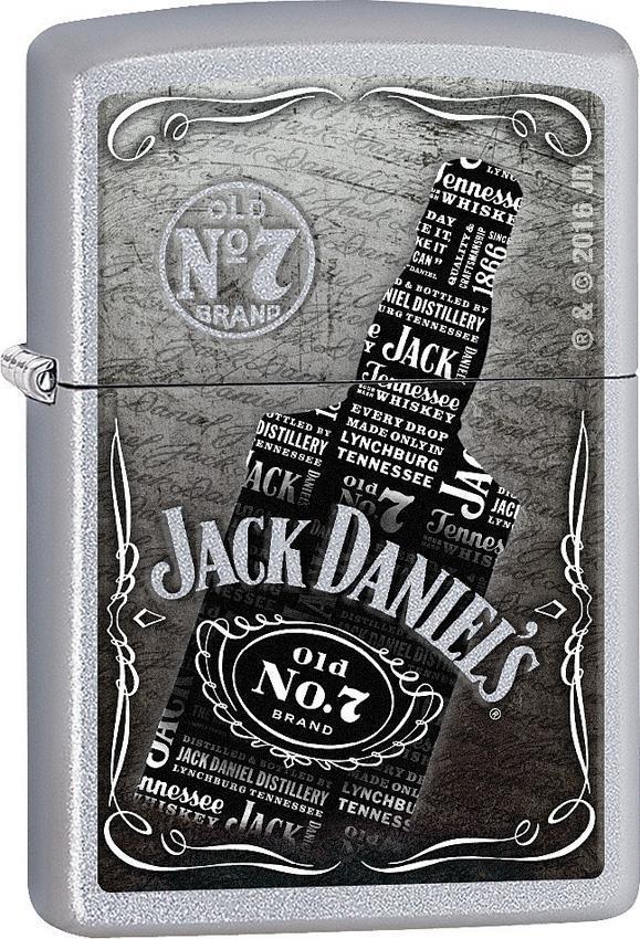 Zippo Lighter Jack Daniels Bottle Bourbon Windproof USA New