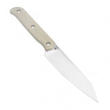 CJRB Silax Fixed Blade Knife Tan G10 Satin AR-RPM9 Stainless w/ Sheath 1921BDE