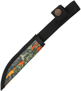 6"-7" Fixed Blade Small Fillet Knife Camo Sheath