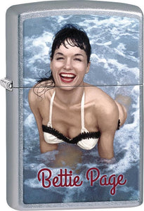 Zippo Lighter Bettie Page Hot Girl Windproof USA New