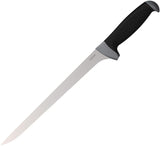 Kershaw 14.75" Narrow Black Handle Stainless Fixed Blade Fillet Knife