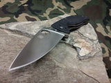 Spyderco Tenacious Plain Edge G-10 Folding Knife - SC122GP