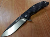 Kizer Titanium & G10 Handles VG-10 Folding Flipper Knife Plain Blade - 404b1